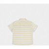 Colin Boy Shirt Short Sleeve Cotton, Off-White Openwork - Button Downs - 2