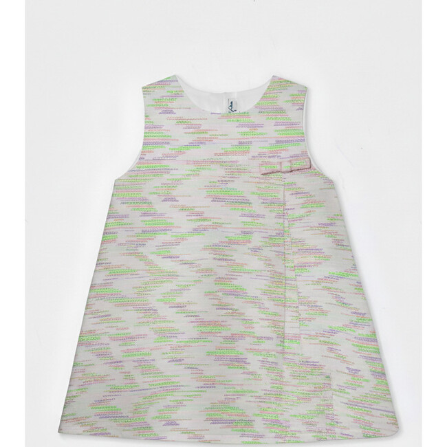 Celena Girl Dress Sleeveless, Lilac Pistachio