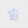 Colin Boy Shirt Short Sleeve Cotton, Blue Boat - Button Downs - 2