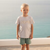 Cederique Boy T-shirt Short Sleeve, Beige Super - T-Shirts - 3