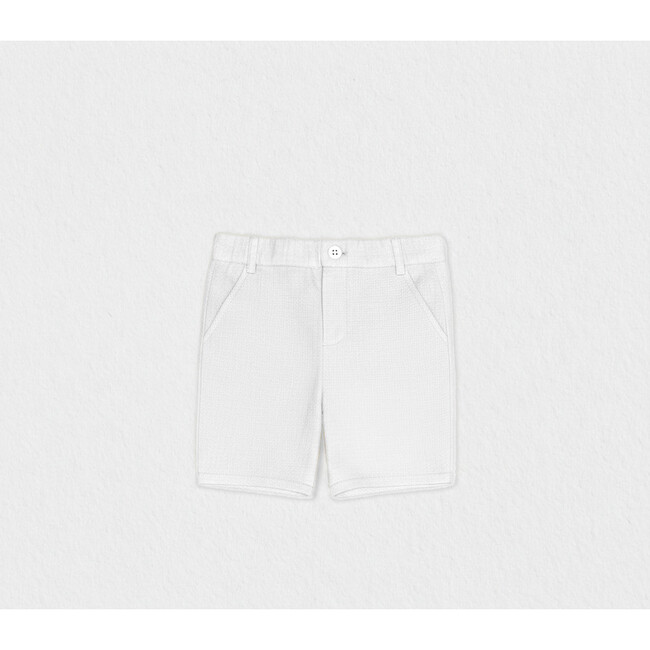 Bob Baby Shorts Gabardine, White