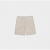 Bob Baby Shorts Linen, Beige Stripe Linen - Shorts - 2