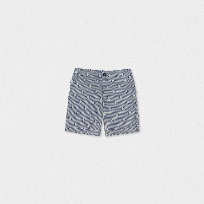 Billy Boy Shorts, Navy Blue Square