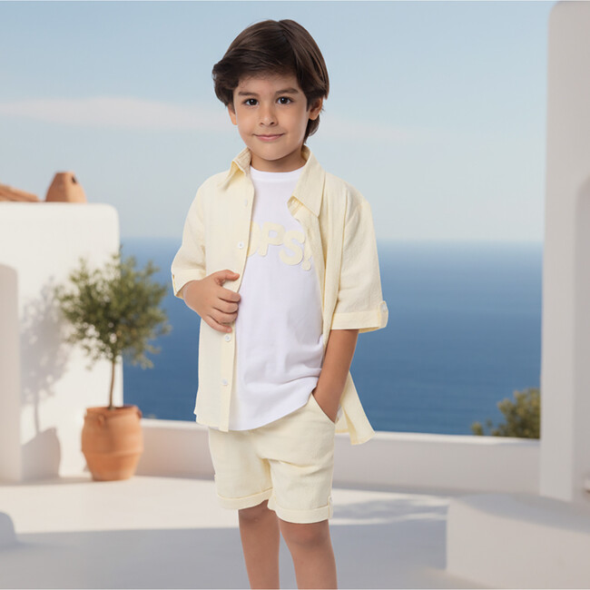 Billy Boy Shorts, Yellow Shrink - Shorts - 3