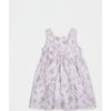 Bella Girl Dress Sleeveless, Violet Flower - Dresses - 2 - thumbnail