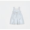 Bella Girl Dress Sleeveless, Blue Hearts - Dresses - 2 - thumbnail