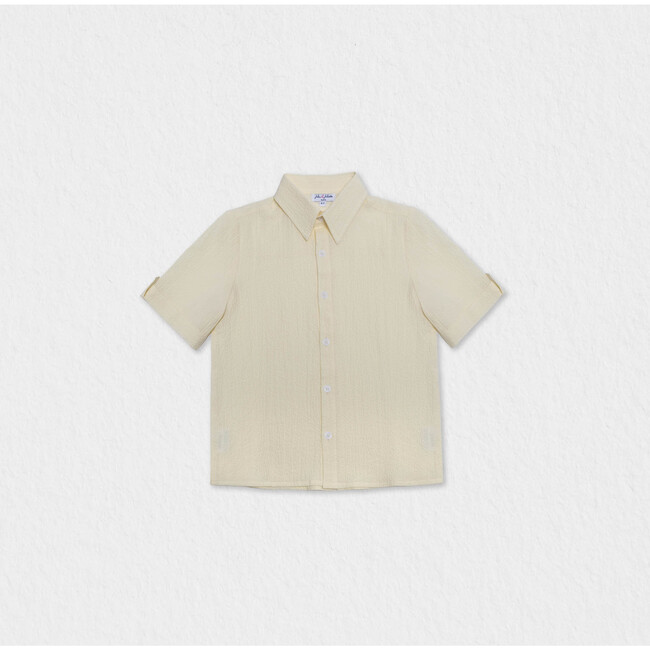 Batiste Baby Boy Shirt SS , Yellow Shrink