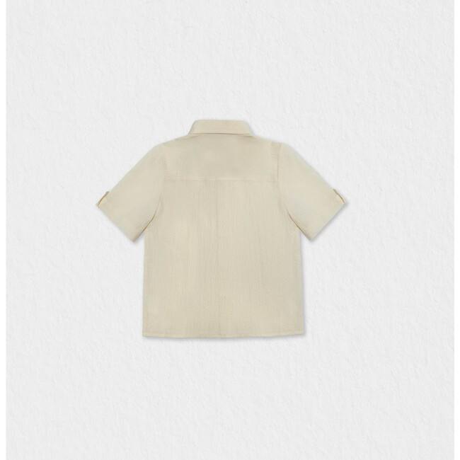 Batiste Baby Boy Shirt SS , Yellow Shrink