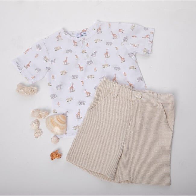 Alfred Baby T-shirt Short Sleeve, Off-White Jungle - T-Shirts - 3