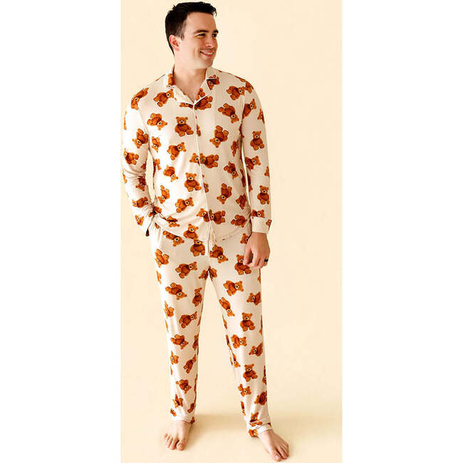 Teddy Freddy Men's Luxe Pajama Pant Set Yellow