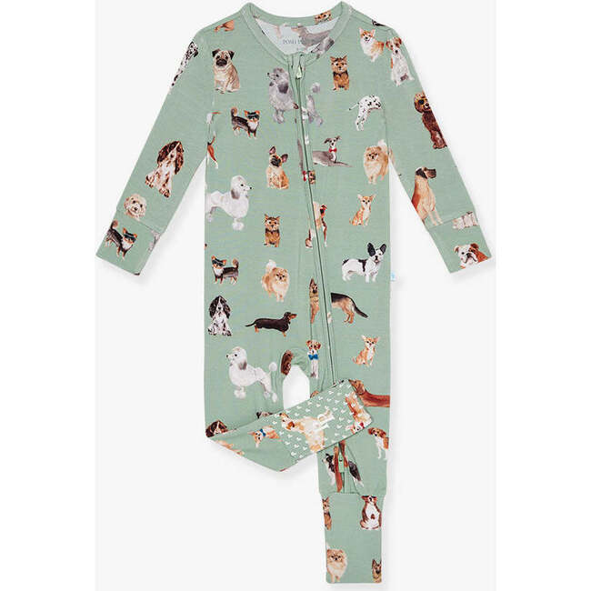 Posh Puppies Convertible One Piece Green