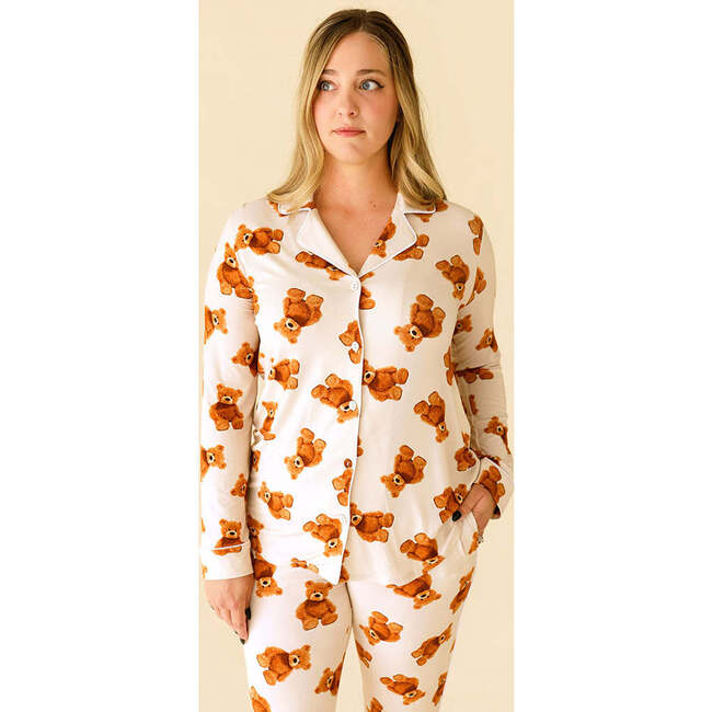 Teddy Freddy Women's Luxe Pajama Pant Set Yellow