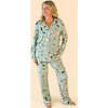 Posh Puppies Women's Luxe Pajama Pant Set Green - Pajamas - 1 - thumbnail