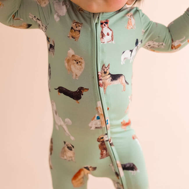 Posh Puppies Convertible One Piece Green