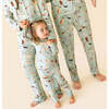 Posh Puppies Men's Luxe Pajama Pant Set Green - Pajamas - 3