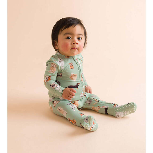 Posh Puppies Convertible One Piece Green - Rompers - 3