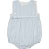 Colette Bubble Romper - Light Blue Striped - Rompers - 1 - thumbnail