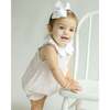 Sophie Bubble Romper, White Multi - Rompers - 3