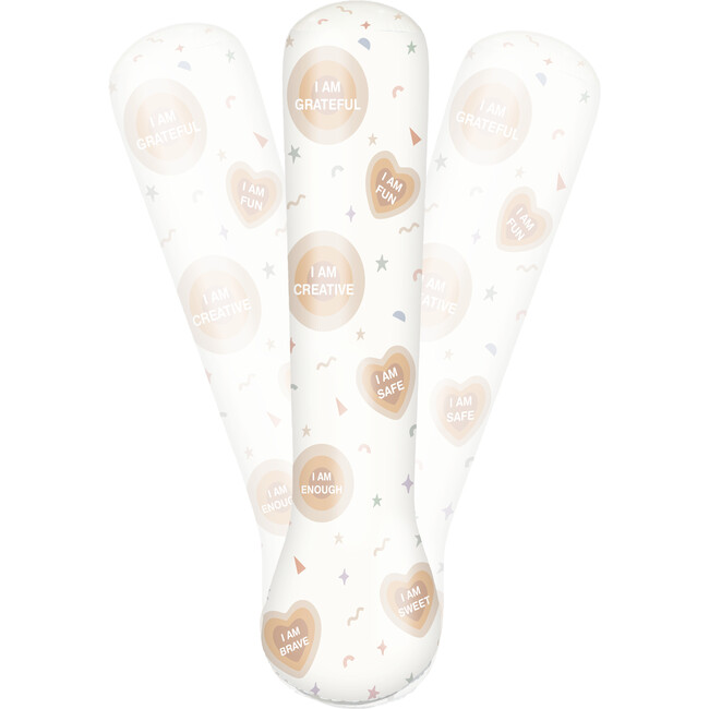 Magic Puncher - Inflatable Punching Bag for Kids with Positive Affirmations, Neutral