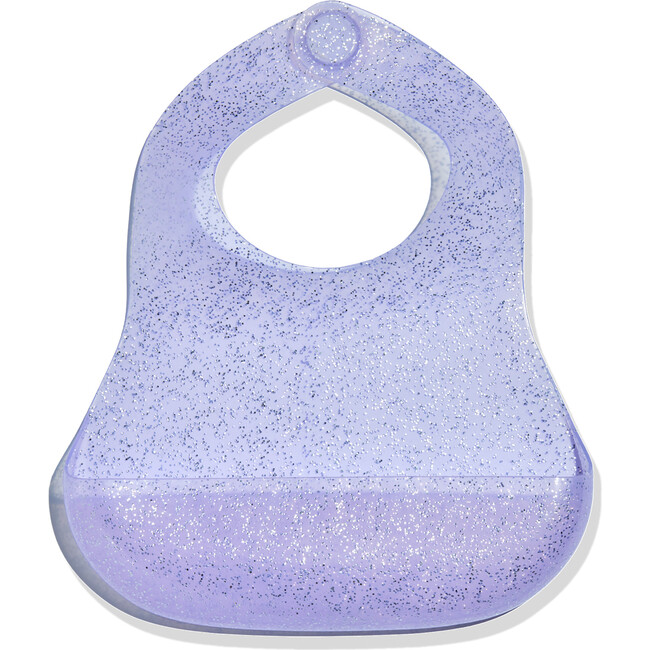 Magnetic Silicone Bib, Grape Jelly