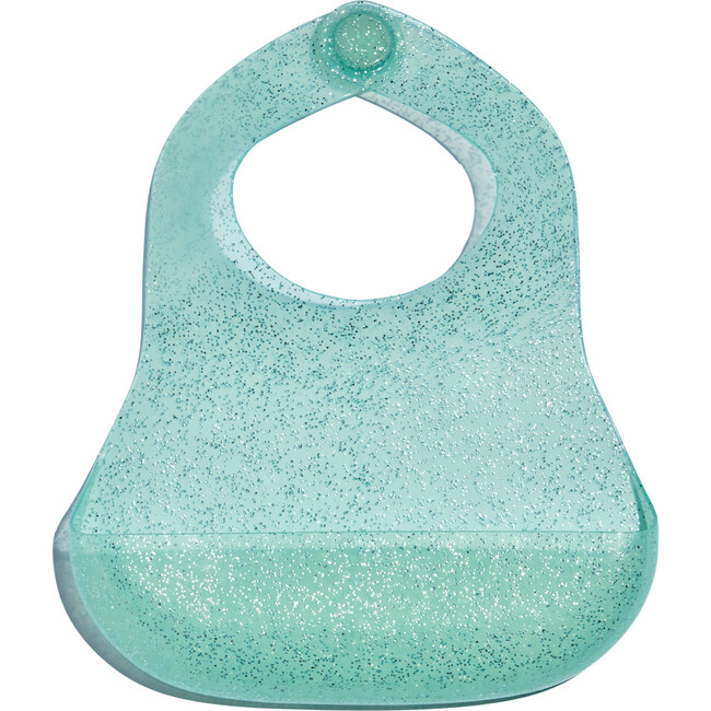 Magnetic Silicone Bib, Kiwi Jelly