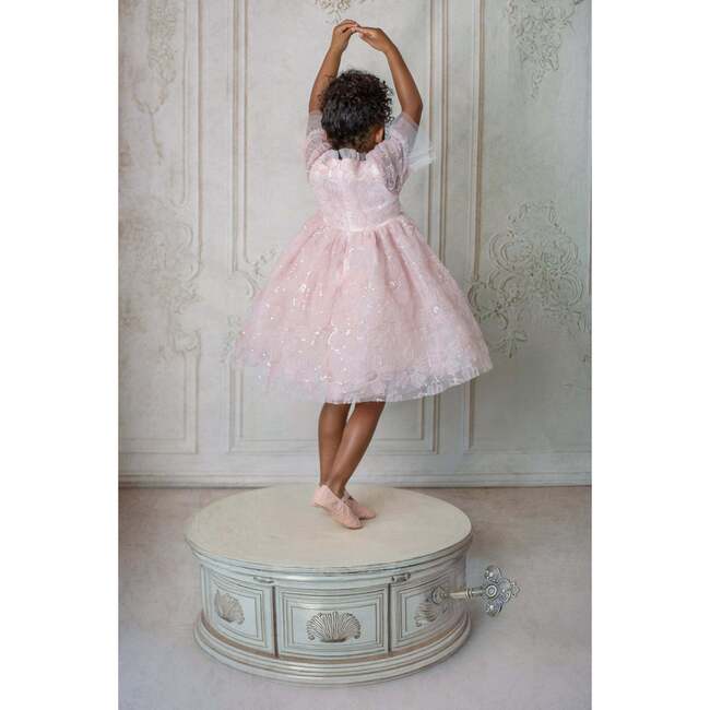 Blush Petal Music Box Dress, Pink