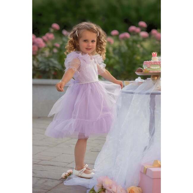 Dreamy Lilac Princess Dress, Lilac - Dresses - 5