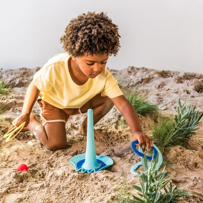 Quut Beach Set Ballo - 1 Mini Ballo, 1 Cuppi, 1 Sand Shaper, 1 Triplet - Water Toys - 5