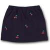French Terry Skort W/Embroidered Cherries - Skirts - 2