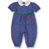 Polka Dot Cherry Printed Knit Longall - Rompers - 1 - thumbnail