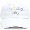 Birthday Boy Baseball Hat, White - Hats - 1 - thumbnail