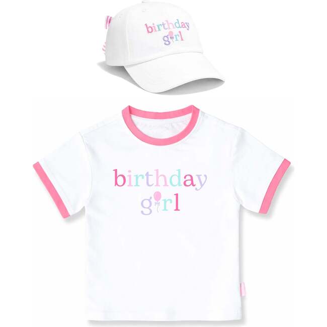 Maisonette x Bits & Bows Exclusive Birthday Girl Bundle, White & Pink