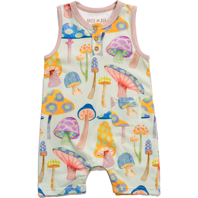 Cleo Baby Romper, Spring Garden
