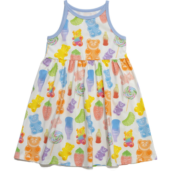 Sage Sleeveless Dress, Gummy Bears