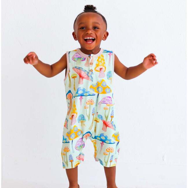 Cleo Baby Romper, Spring Garden