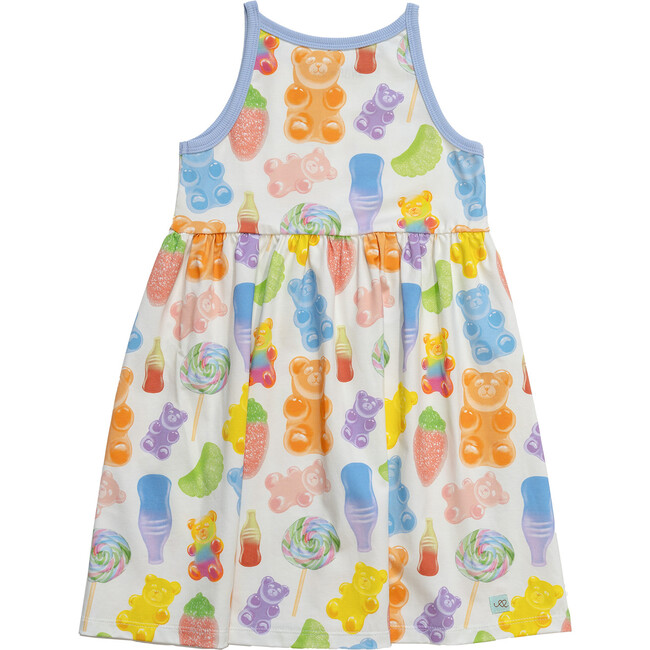 Sage Sleeveless Dress, Gummy Bears - Dresses - 3