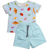Casey Baby Ringer Tee, Picnic Time - T-Shirts - 3