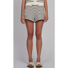 Raya Short, Ivory/Navy Stripe - Shorts - 2