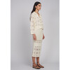 Tasha Crop Jacket, Ivory - Jackets - 4 - thumbnail