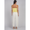 Mali Stripe Cami, Ivory/Limone Stripe - Tank Tops - 6