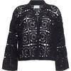 Tasha Crop Jacket, Black - Jackets - 1 - thumbnail