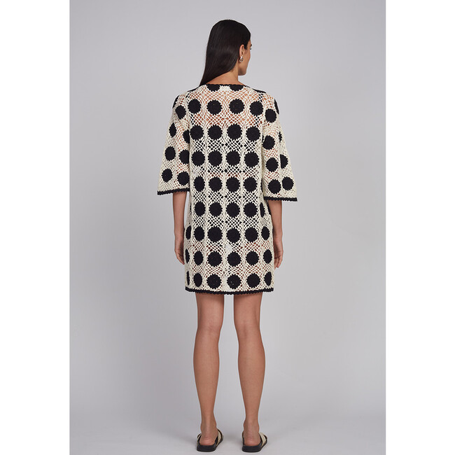 Skylar Cover up, Ivory/Black Combo - Cover-Ups - 4