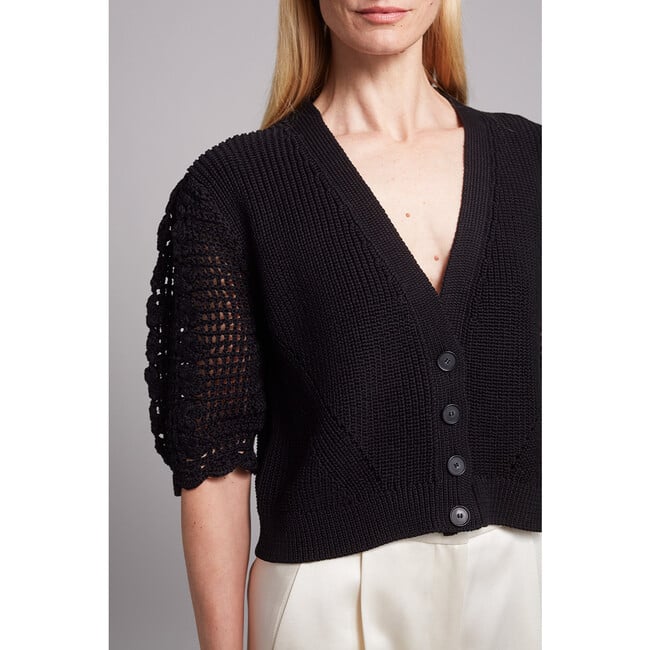 Shira Cardi, Black - Cardigans - 7