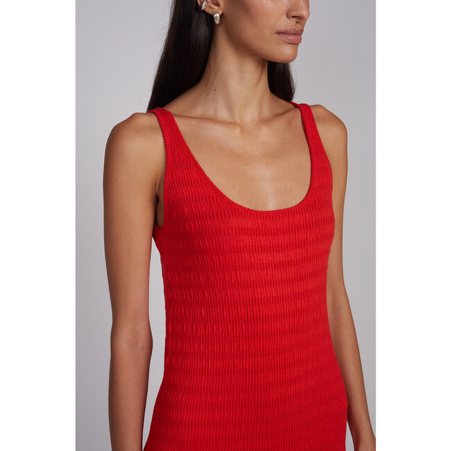 Freya Dress, Rosso - Dresses - 5