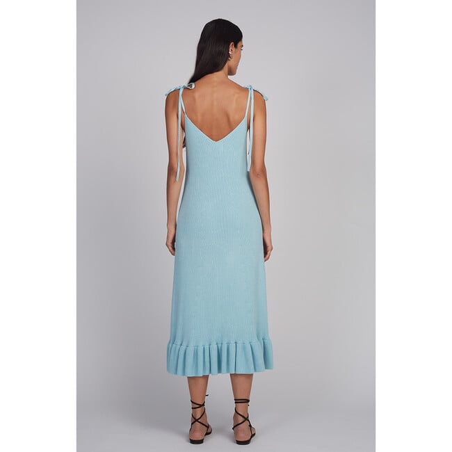 Ceclia Dress, Skye Blue - Dresses - 4