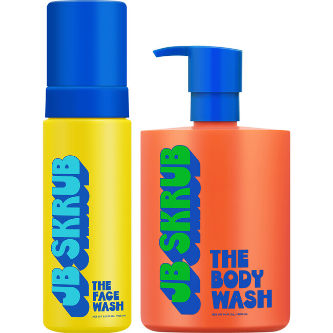 Face Wash & Body Wash Duo