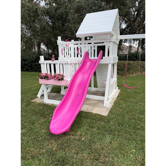 Modern Monkey Playsystem Package #2, White with Pink