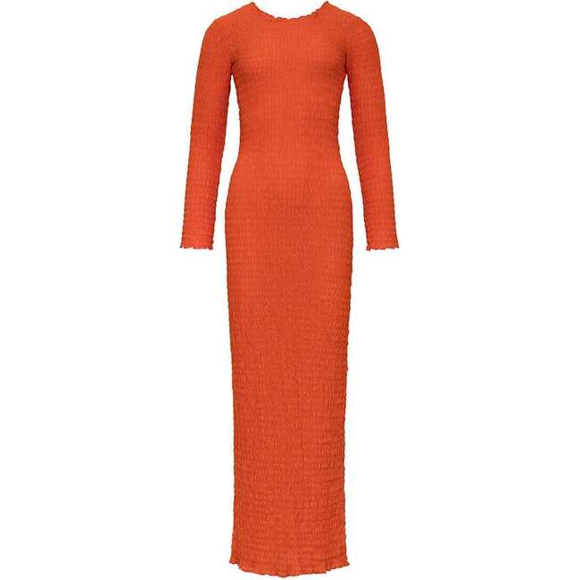 Solidad Dress, Tangerine