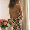Petal Long Slip Dress, Isla Floral - Dresses - 4 - thumbnail