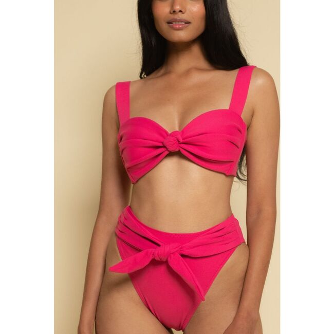 Hayden Bikini Top, Raspberry